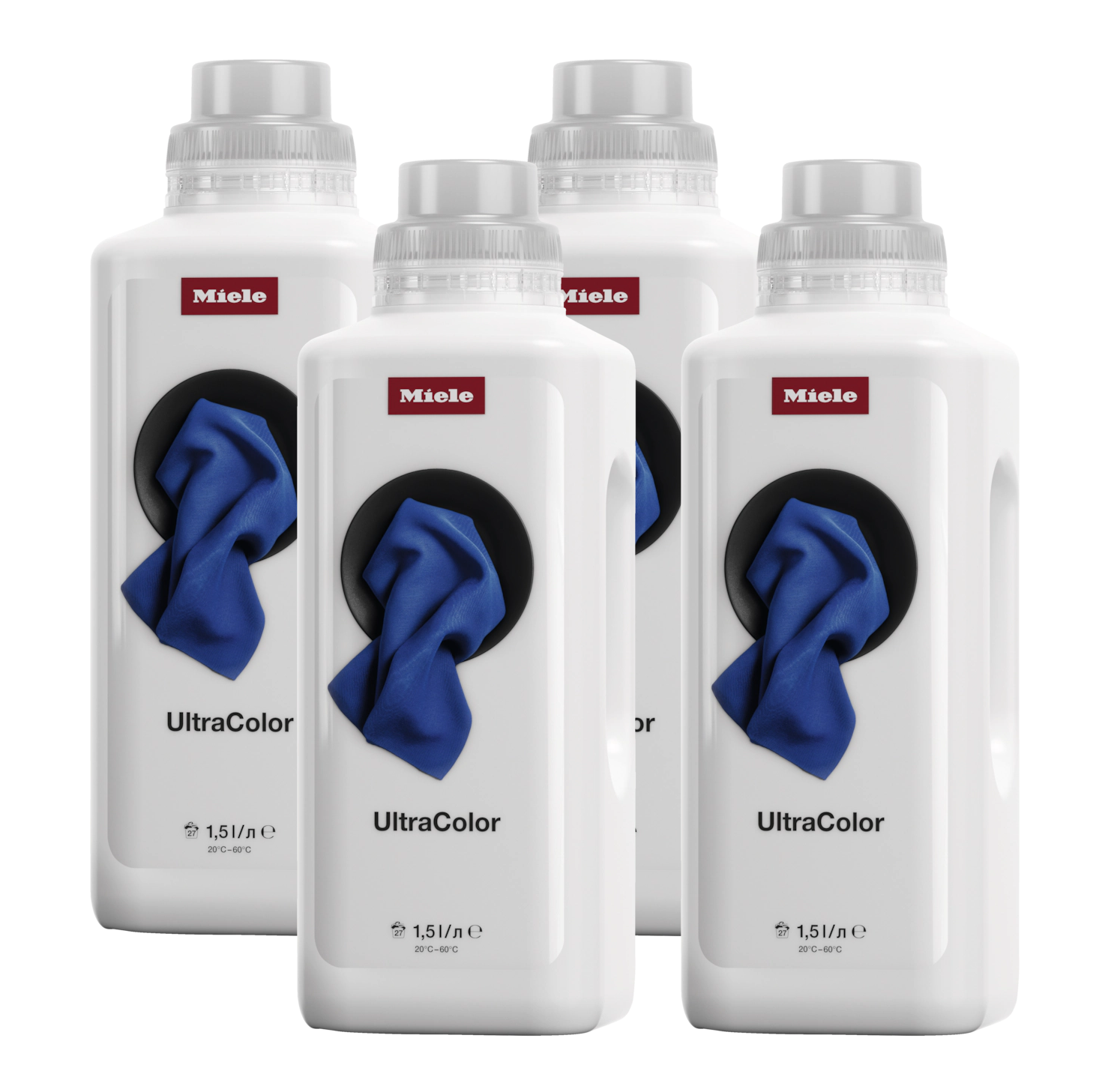 Набор для стирки цветного белья UltraColor Aqua WA UC 1501 L 1,5лх4 шт. Miele купить в Барнауле | Всегда в наличии! | Артикул 12647690 | Официальный сайт