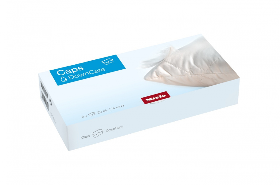 Средство для стирки изделий из пуха DownCare Caps,6 шт. Miele купить в Барнауле | Всегда в наличии! | Артикул 10756350 | Официальный сайт