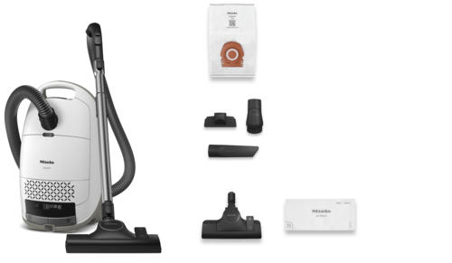 Миле Пылесос Guard M1 S 8380 SVWF6 бриллиантовый белый Miele