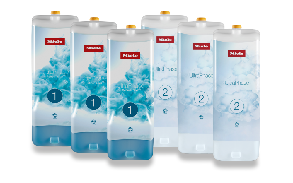 Набор картриджей для стирки UltraPhase Refresh Elixir (6 шт) Miele купить в Барнауле | Всегда в наличии! | Артикул 11615140 | Официальный сайт