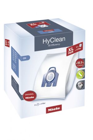 Комплект мешков пылесборников XL GN HyClean 3D Miele купить в Барнауле | Всегда в наличии! | Артикул 10455000 | Официальный сайт